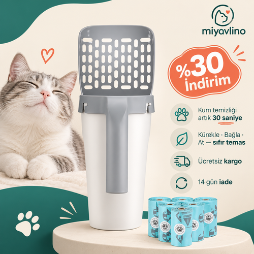PratiKum™ Tek Hamle Kum Temizlik Seti